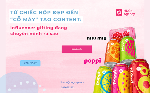 Từ chiếc hộp đẹp đến “cỗ máy” tạo content: Influencer gifting đang chuyển mình