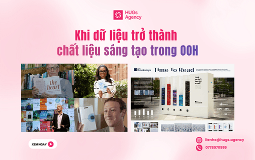 Khi dữ liệu trở thành chất liệu sáng tạo trong OOH