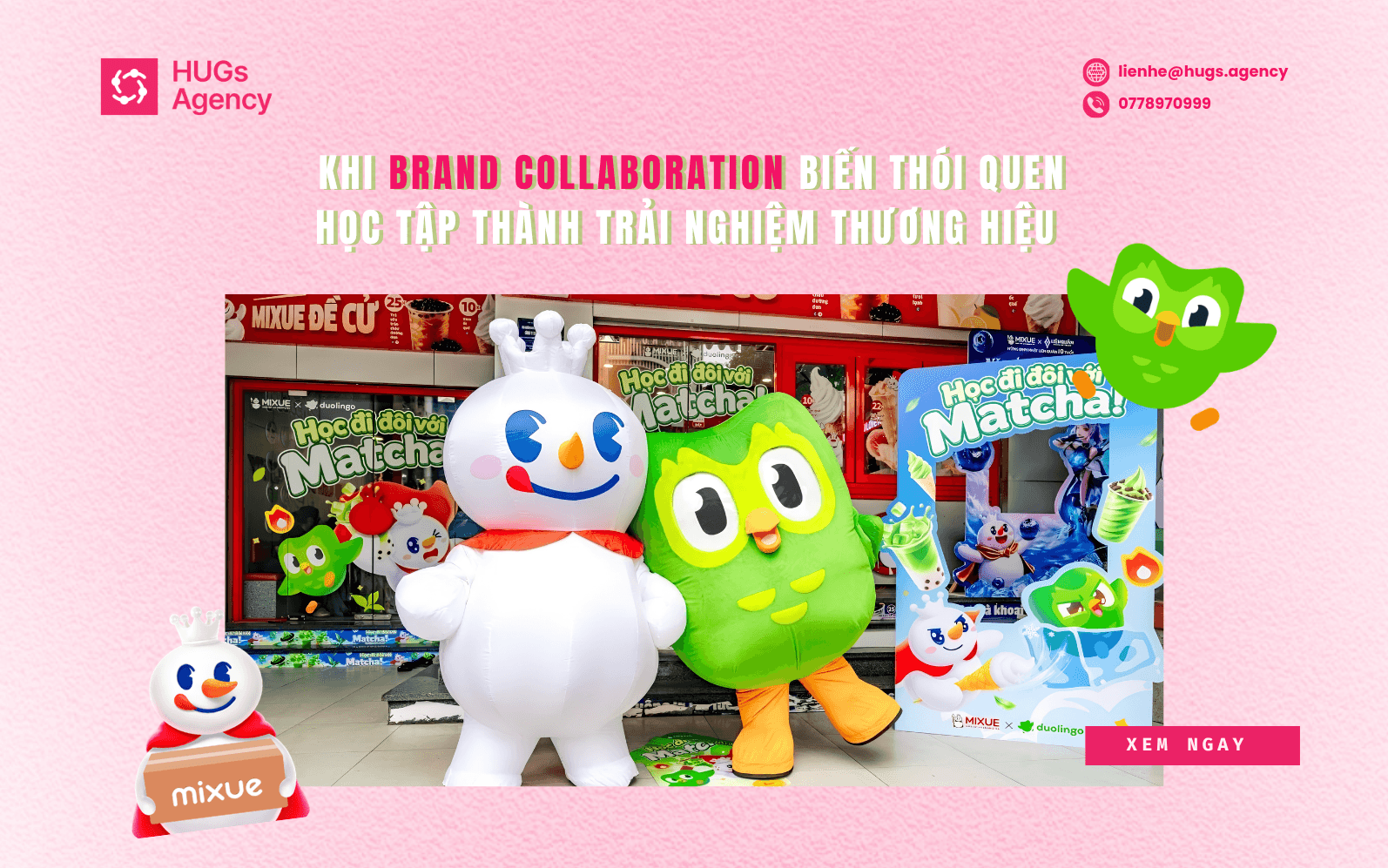 MIXUE x Duolingo: Khi Brand Collaboration biến thói quen học tập thành trải nghiệm thương hiệu